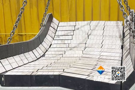 迅速响应！尊龙凯时特瓷2小时内赴现场解决矿山料斗ZTA陶瓷衬板装置难题